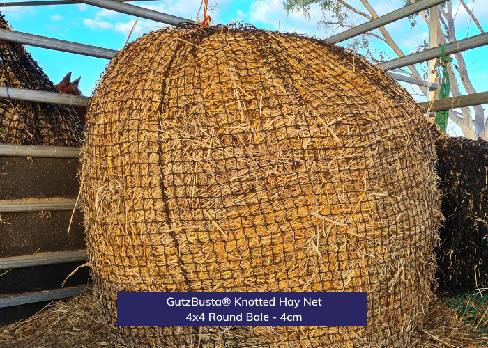 Knotted Hay Nets - 4'x4' Round Bale